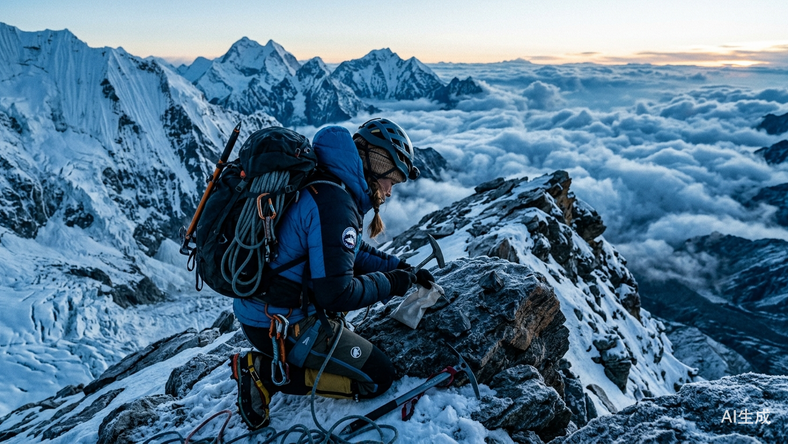 “采不到的样本,找何静,”她无氧登顶全部14座8000米级雪山